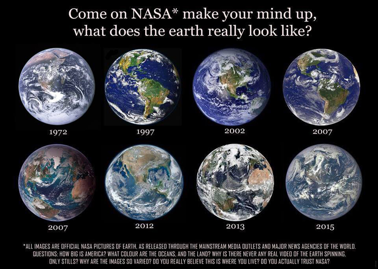 wich one is true flat earth or round earth